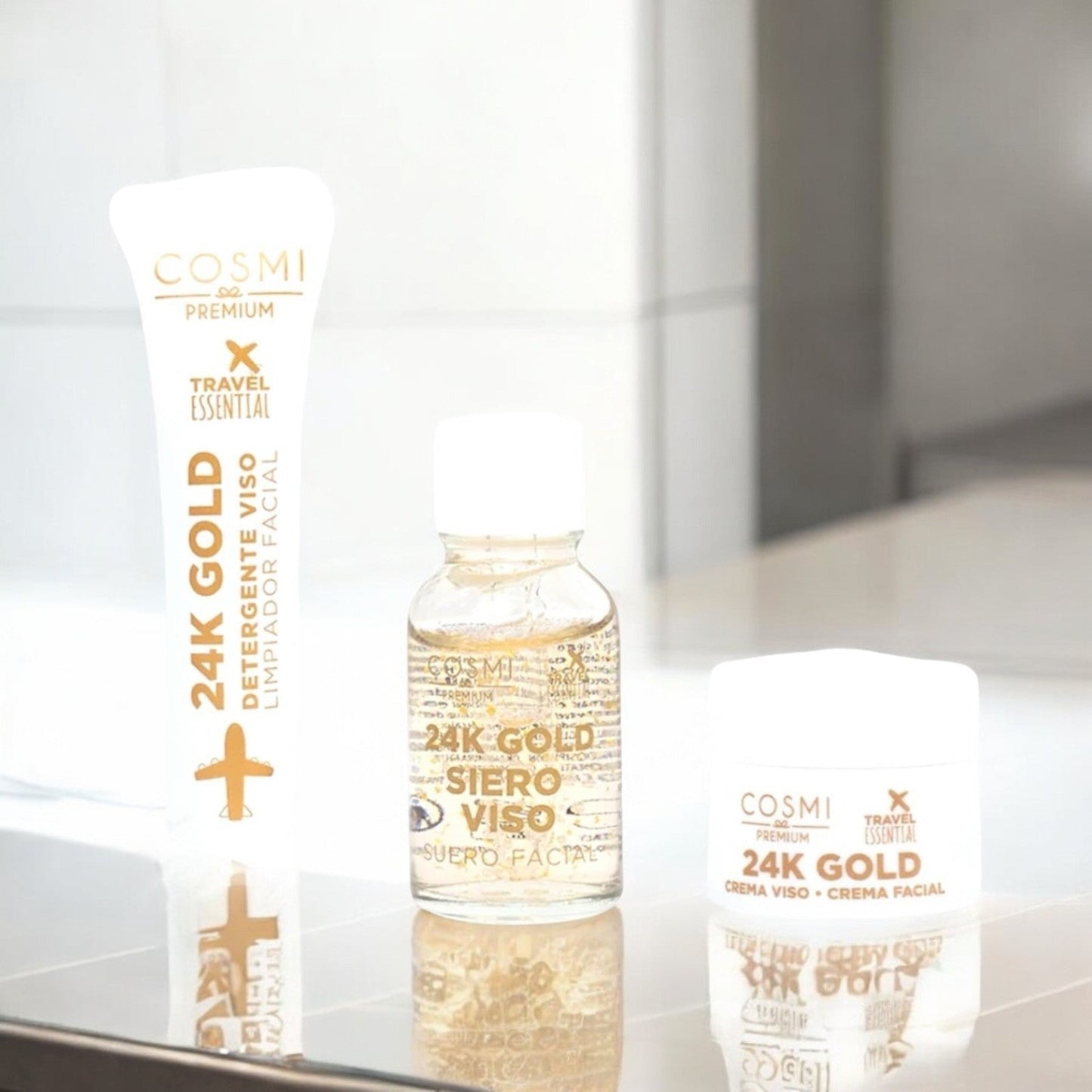 Kit essentiel de voyage Skin Care 24k
