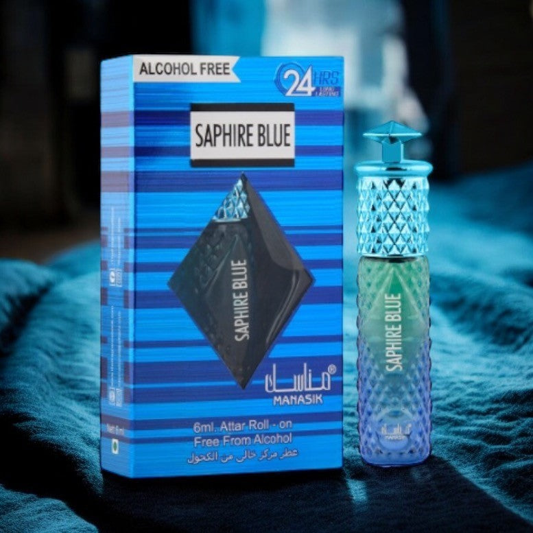 Roll on Saphire Blue Homme