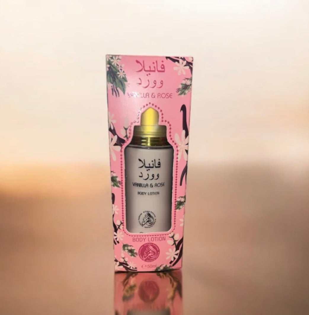 Lotion body Vanilla & Rose