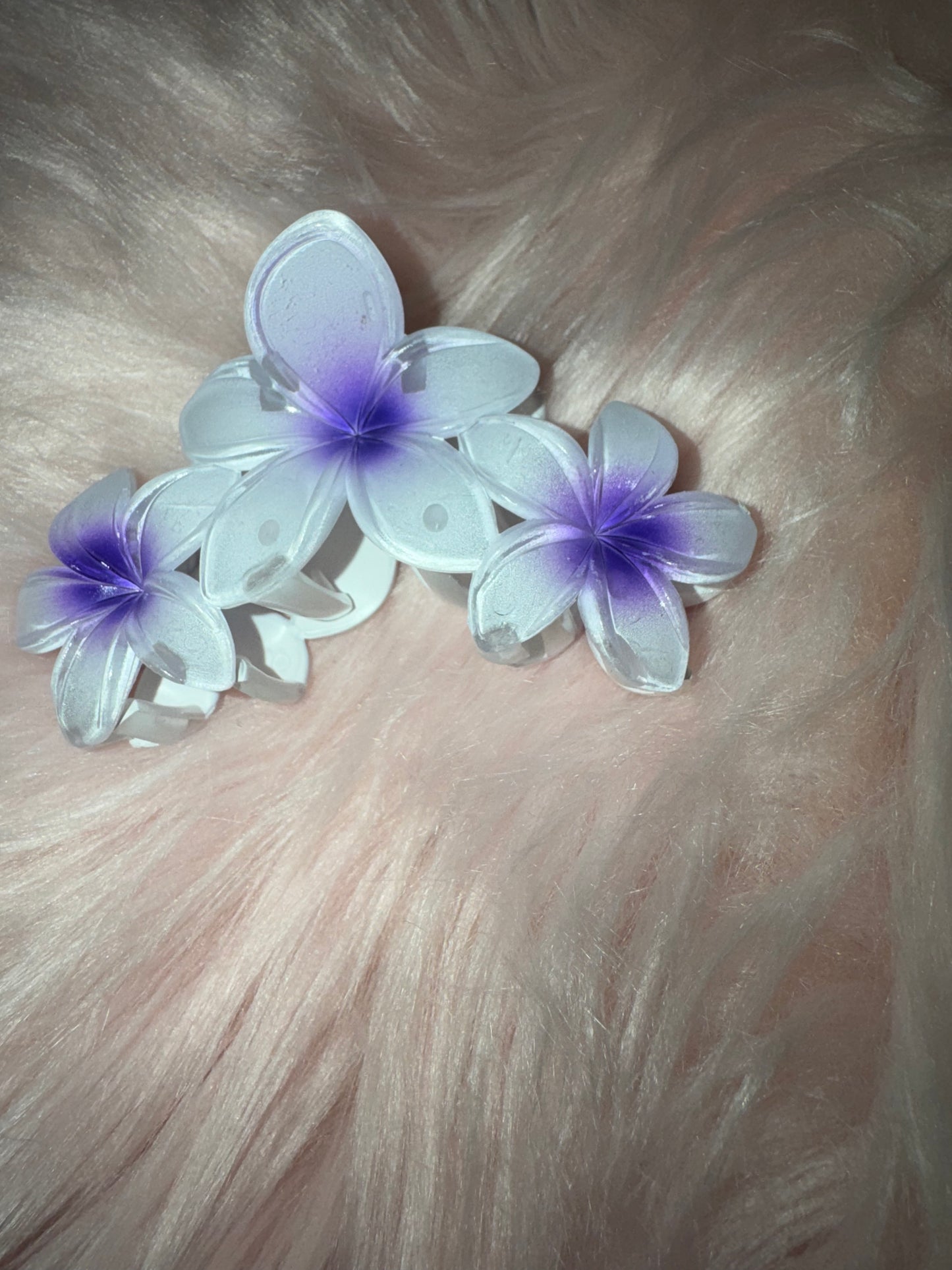 Grande pince à cheveux à 3 fleurs HAWAIEN
