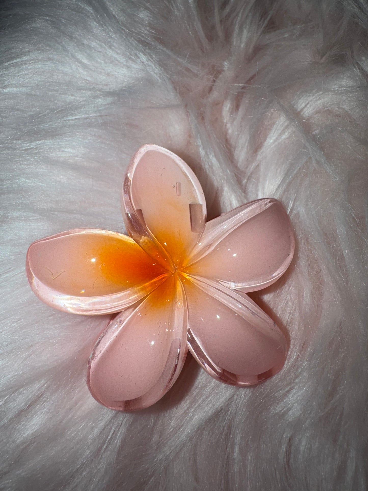 Grande pince à cheveux 1 fleur HAWAIEN