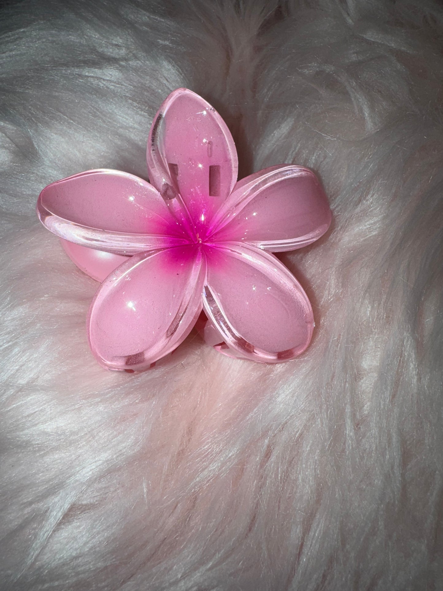 Grande pince à cheveux 1 fleur HAWAIEN