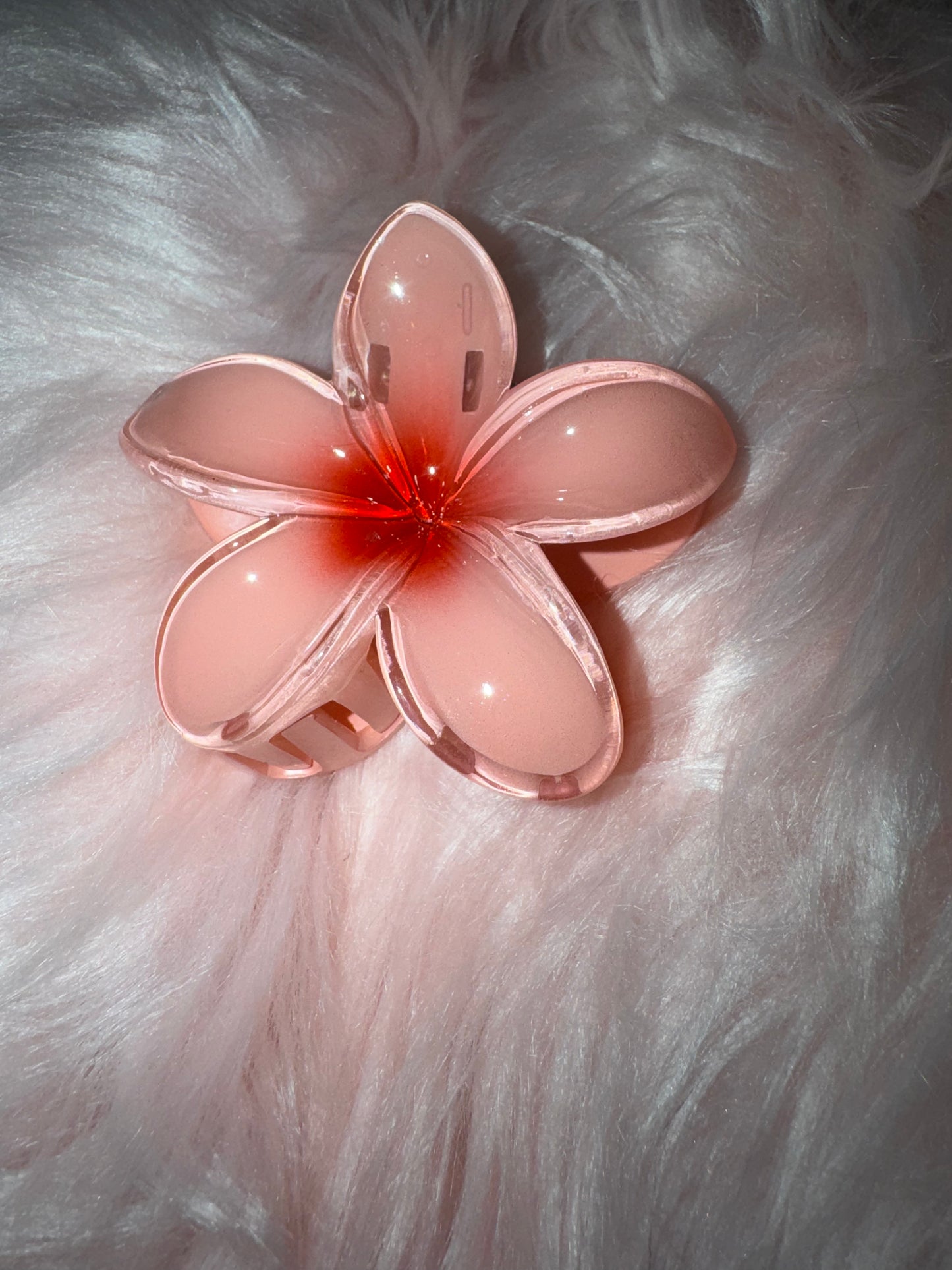 Grande pince à cheveux 1 fleur HAWAIEN