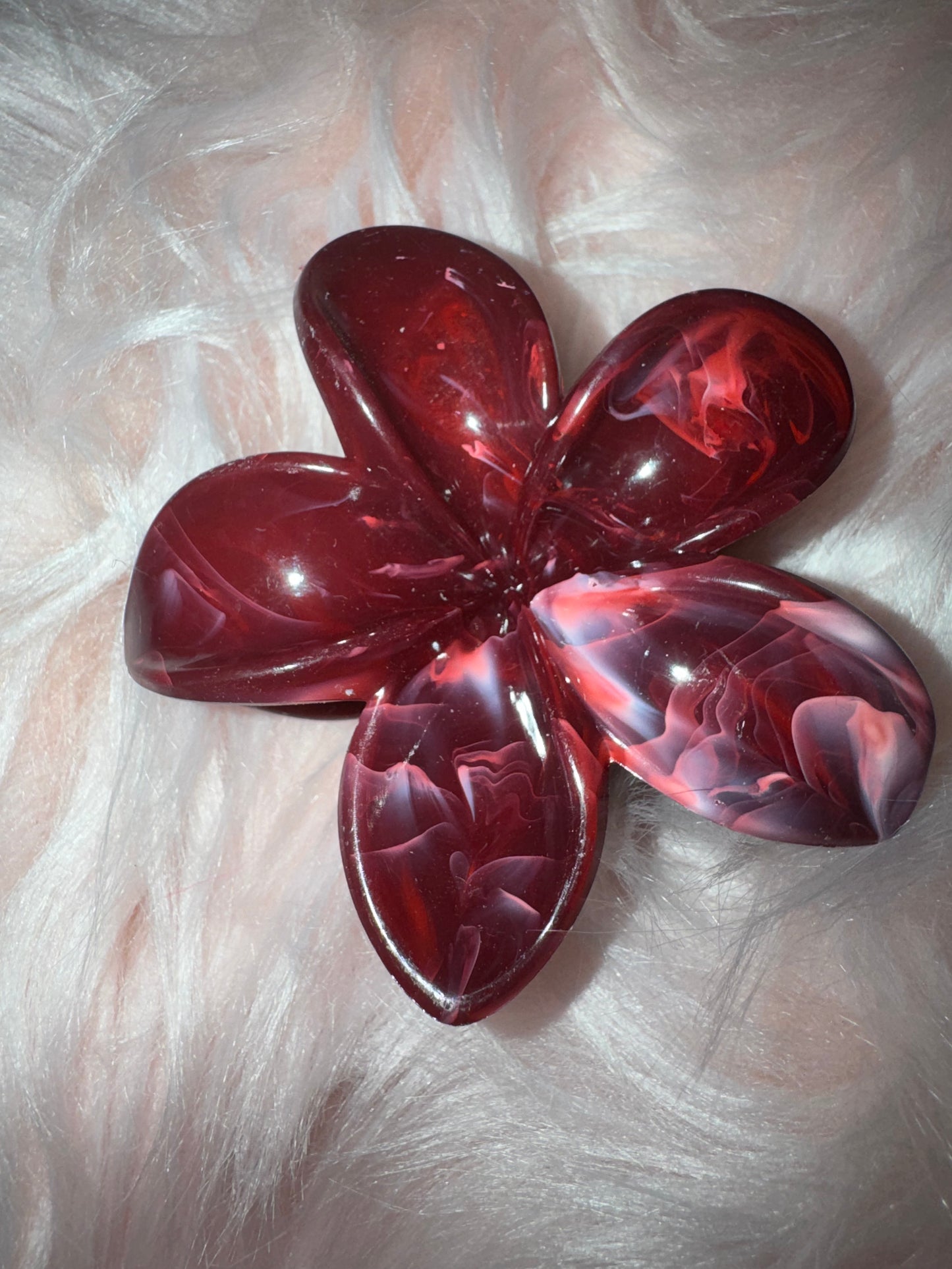Grande pince 1 fleur plusieurs couleurs