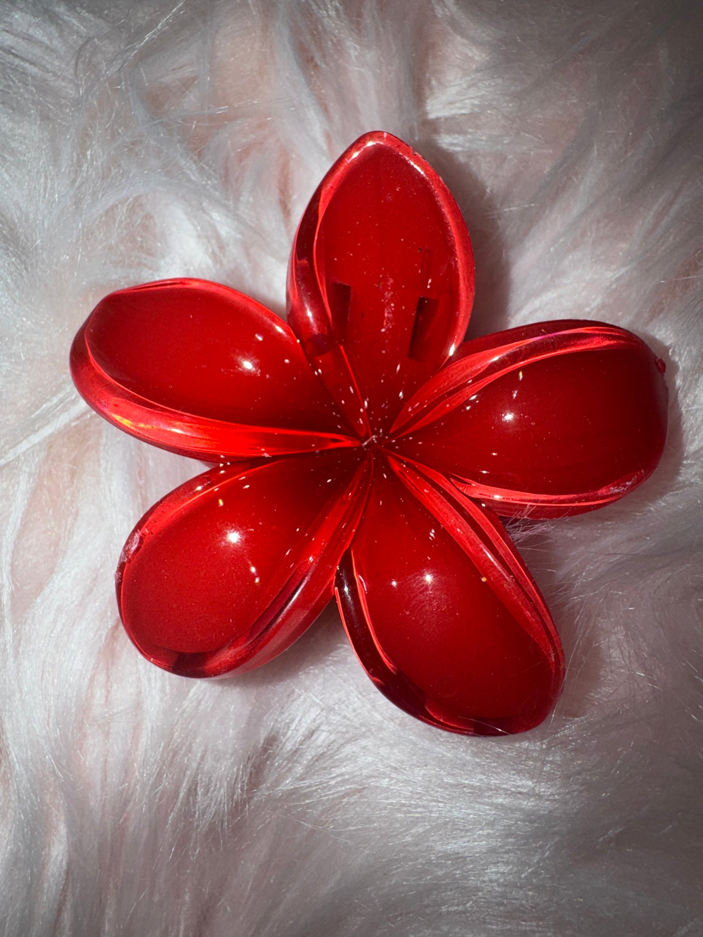 Grande pince 1 fleur plusieurs couleurs