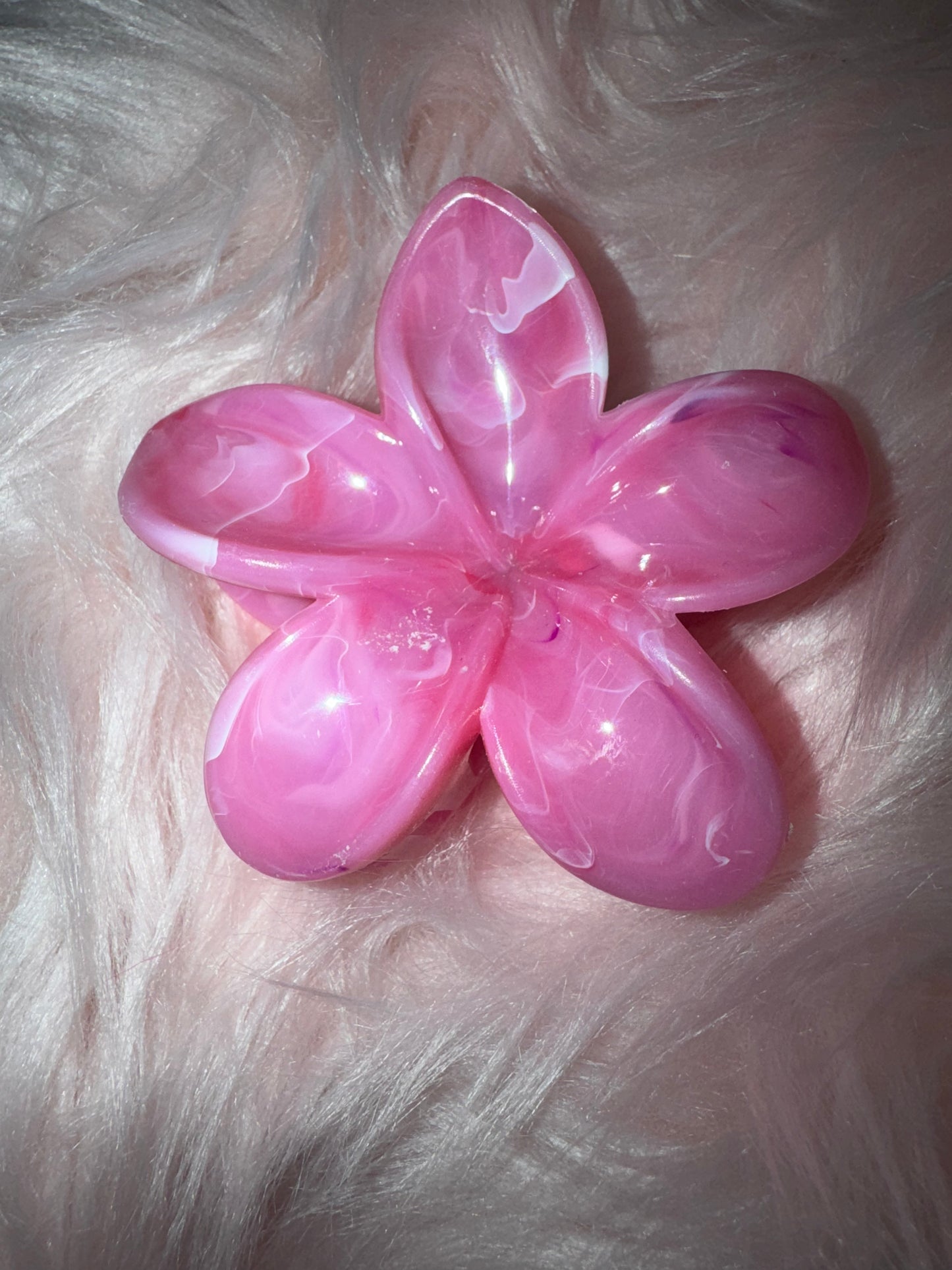 Grande pince 1 fleur plusieurs couleurs